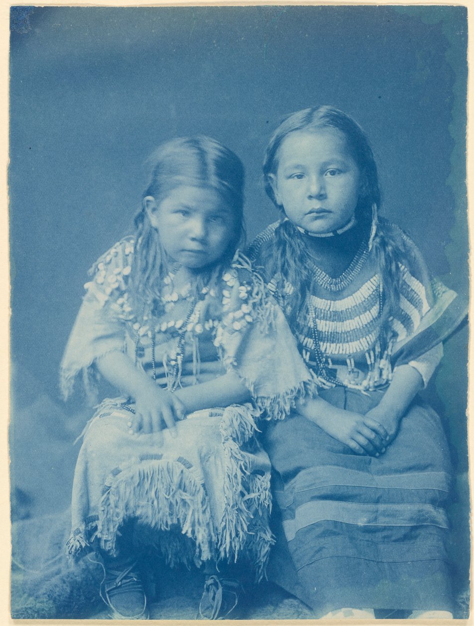Stieren Schoen door Edward S. Curtis