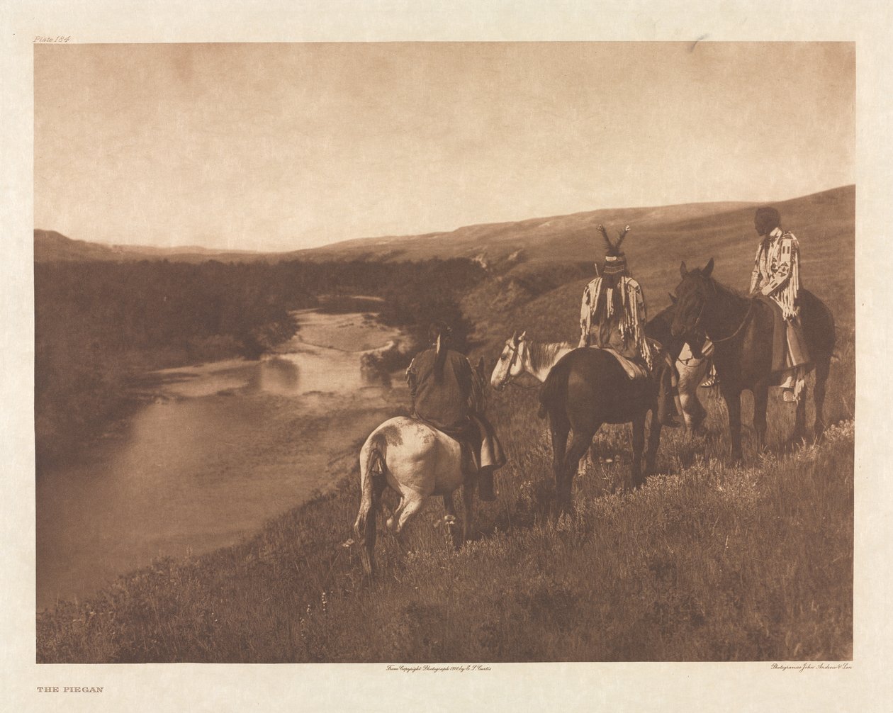 Portfolio VI, Platen 184-219 door Edward S. Curtis