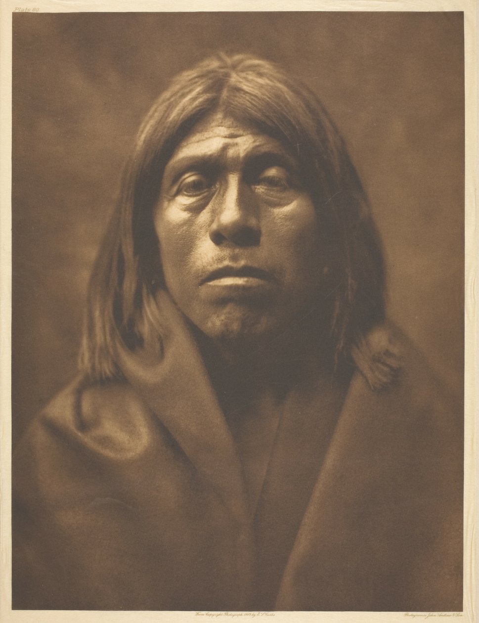 Quniáika - Mohave door Edward S. Curtis