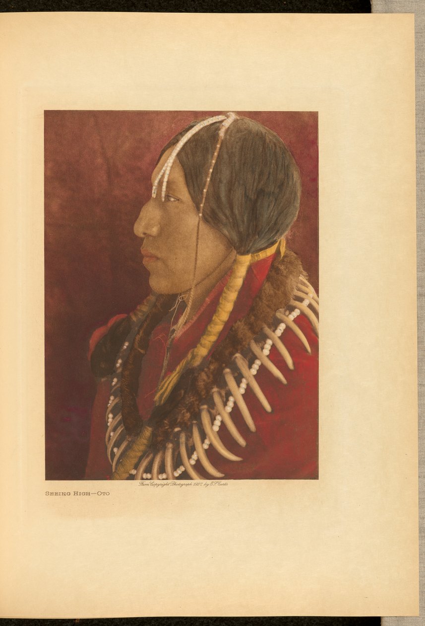 Hoog zien - Oto door Edward S. Curtis