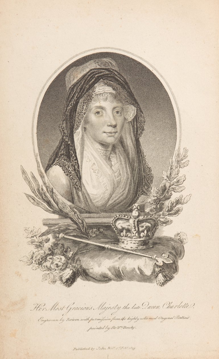 Koningin Charlotte (c.1806-10) door Edward Scriven