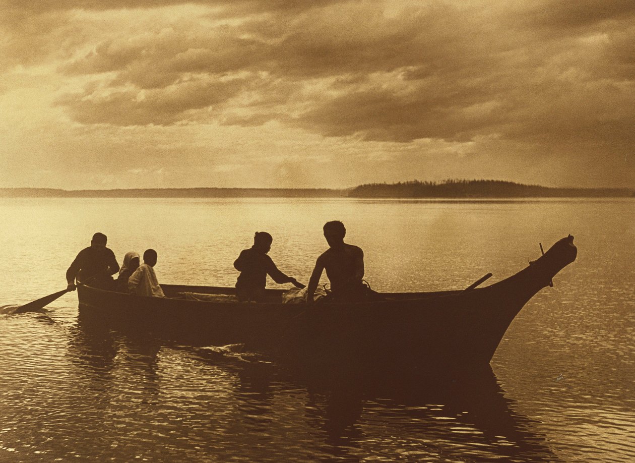 Huiswaarts door Edward Sheriff Curtis