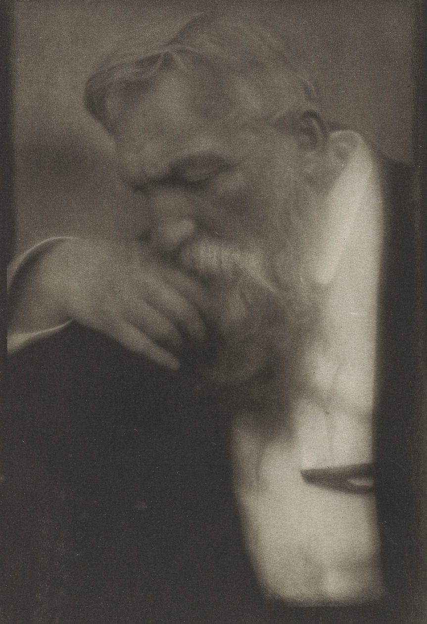 Auguste Rodin door Edward Steichen