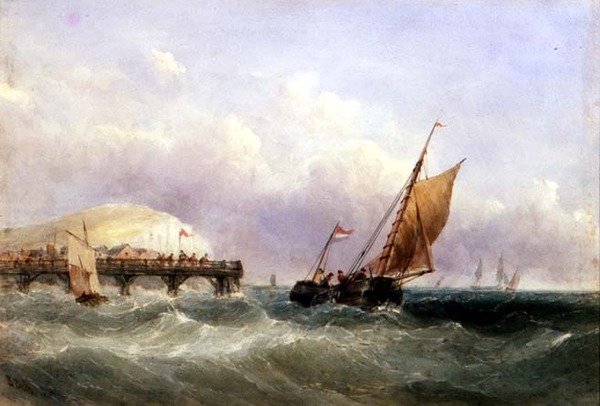 Een Winderige Dag door Edward Tucker