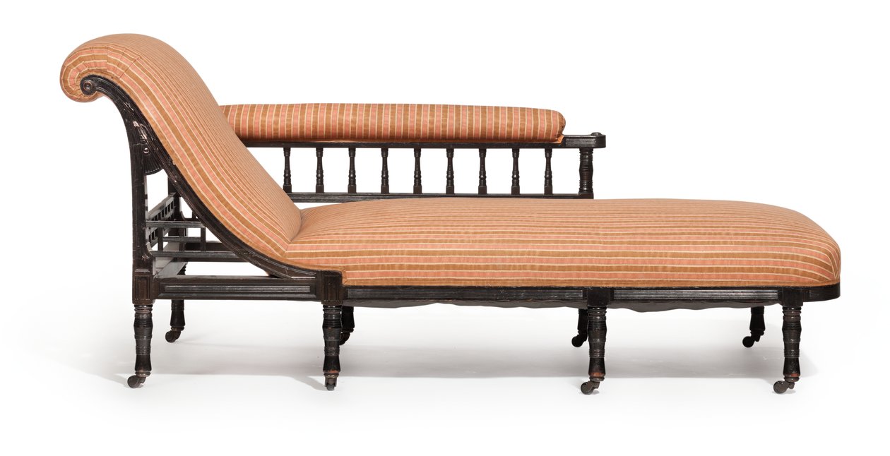Chaise-longue, ca. 1875 door Edward William Godwin