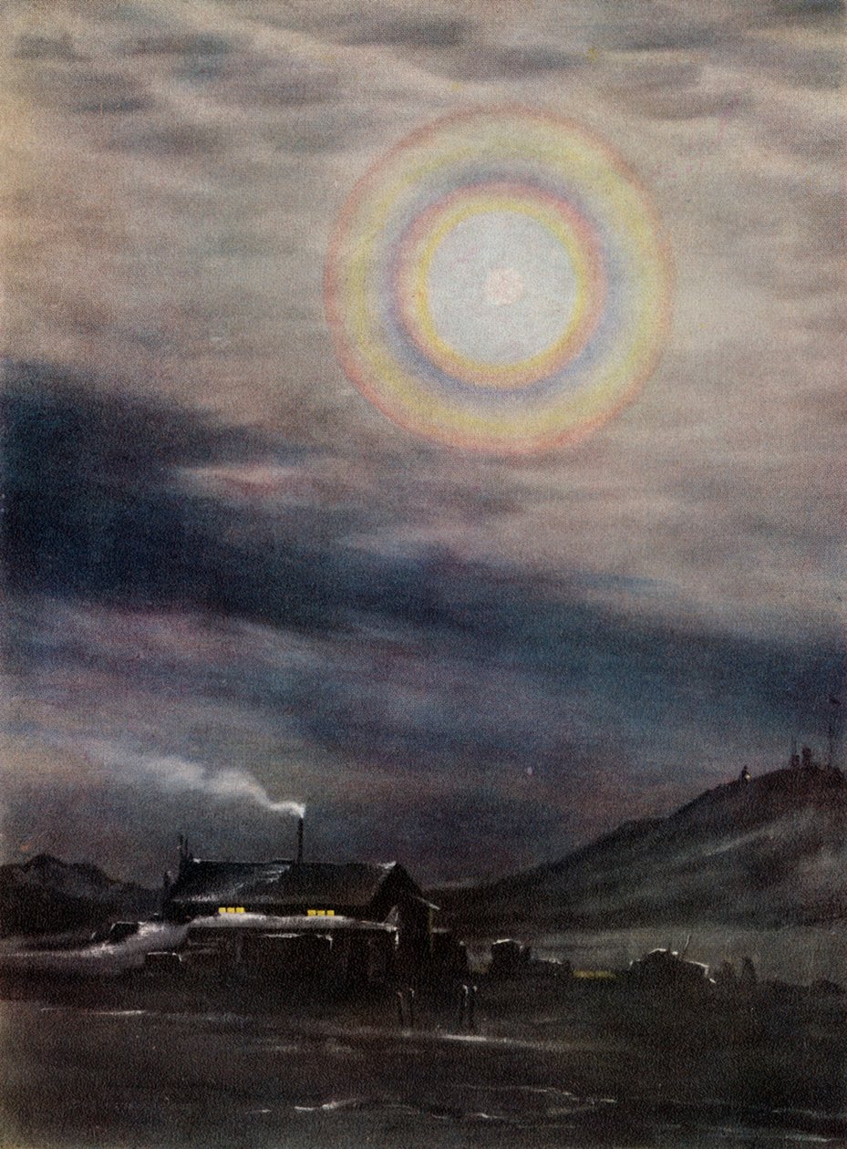 Lunaire Corona, 1911, 1913 door Charles Edward Wilson