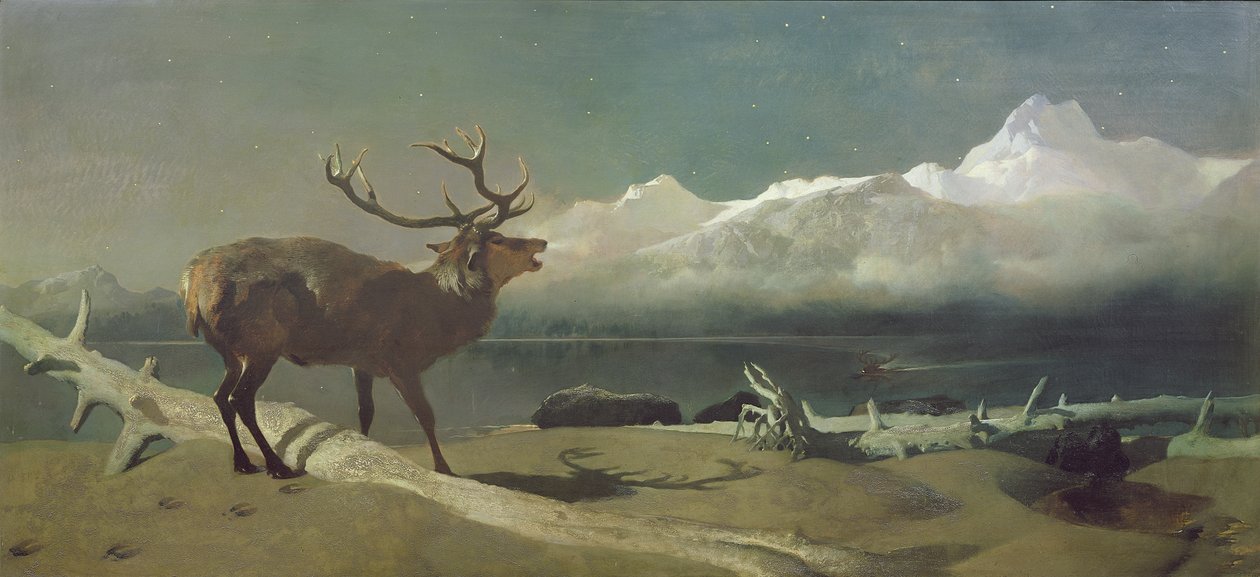 De uitdaging door Edwin Landseer