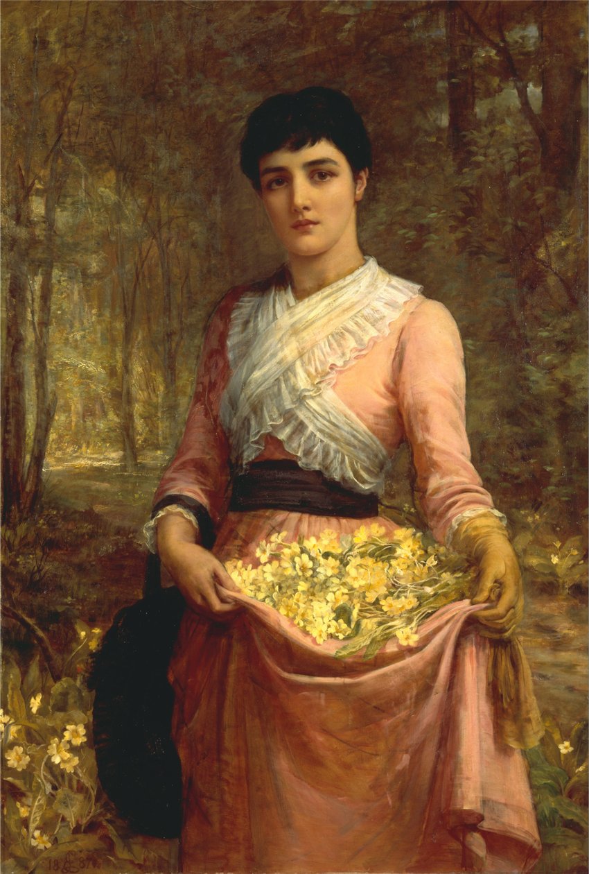 De dochters van ons rijk. Engeland - De Primula door Edwin Longsden Long