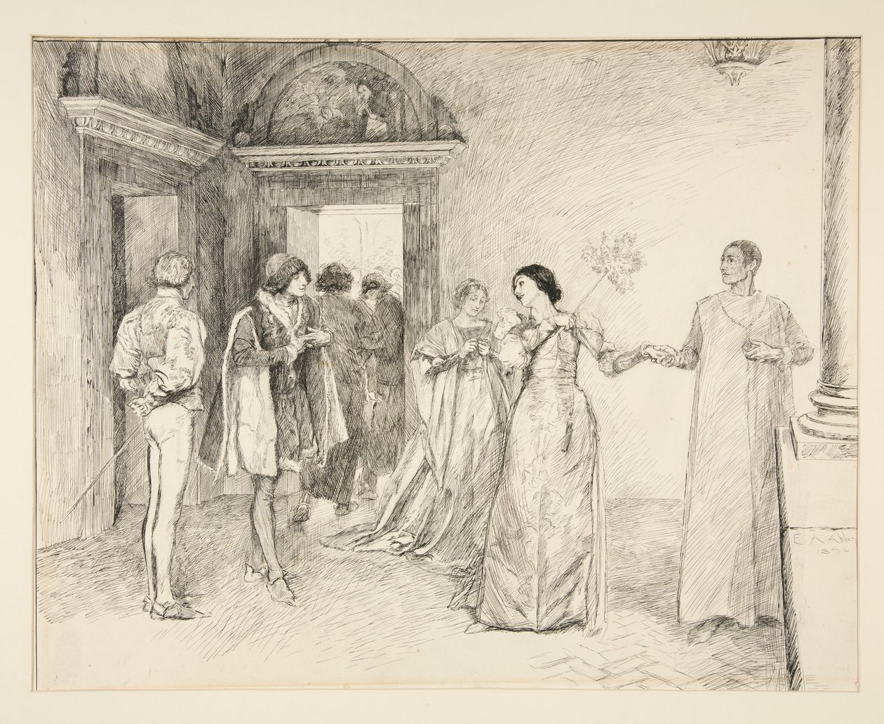 Don Pedro: door Edwin Austin Abbey