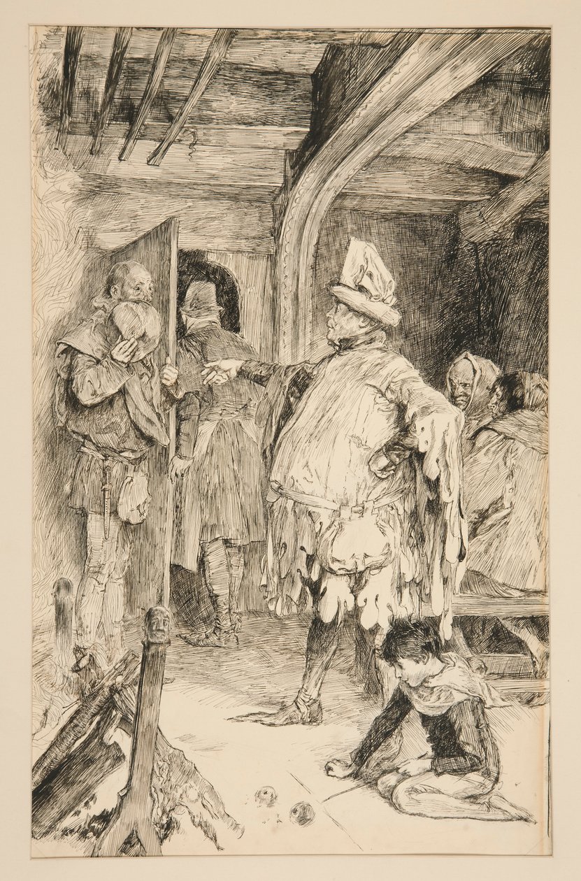 Falstaff: door Edwin Austin Abbey