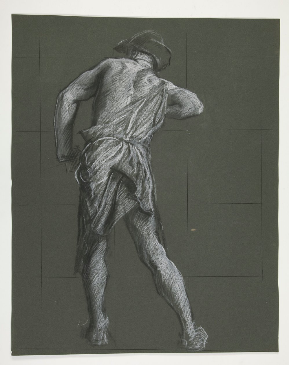 Figurenstudie voor door Edwin Austin Abbey