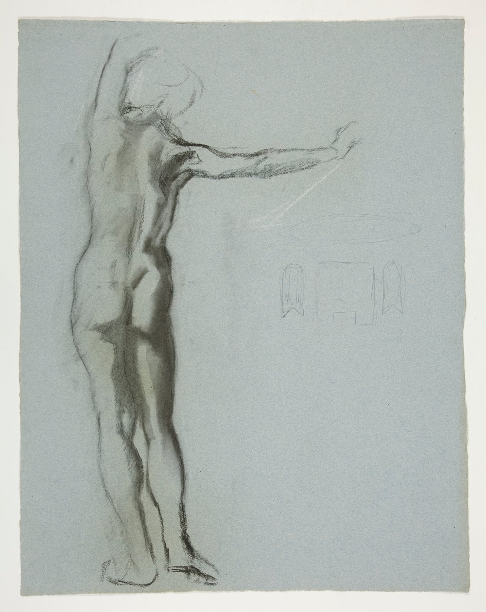 Figurenstudie door Edwin Austin Abbey