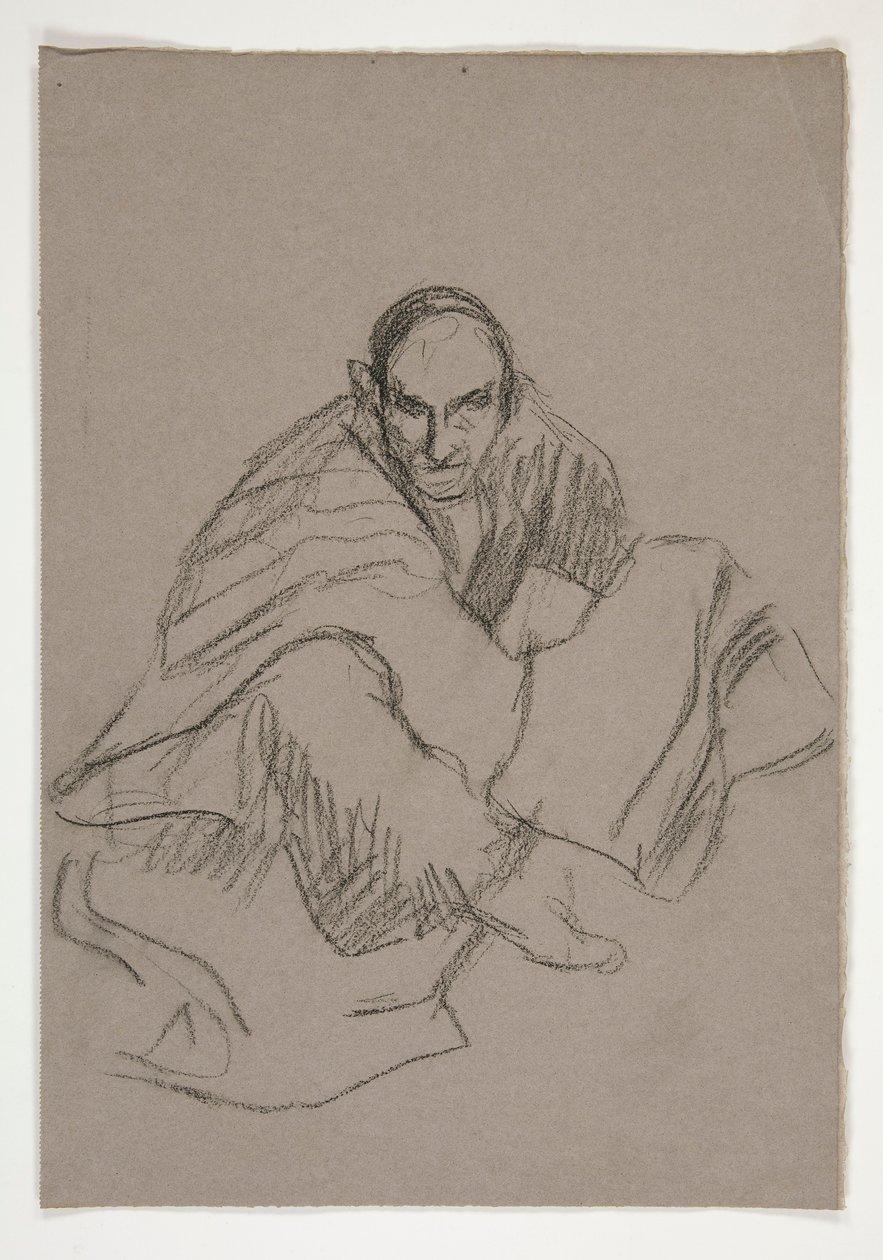 Figurenstudie door Edwin Austin Abbey