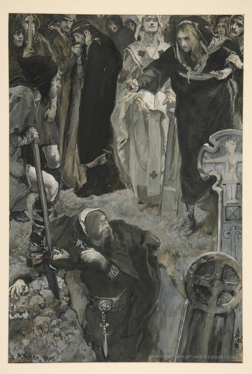 Hamlet door Edwin Austin Abbey