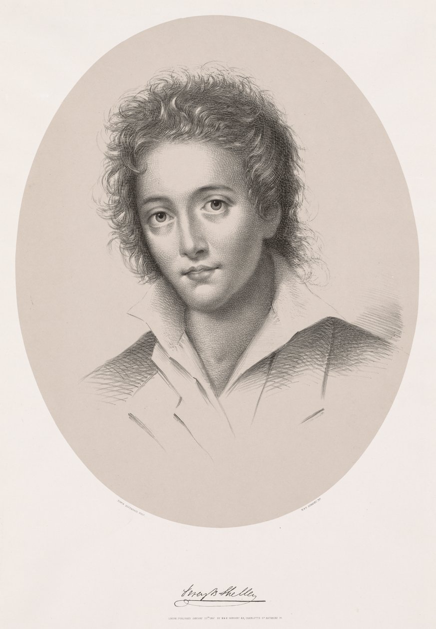 Percy Bysshe Shelley door Edwin Beyerhaus