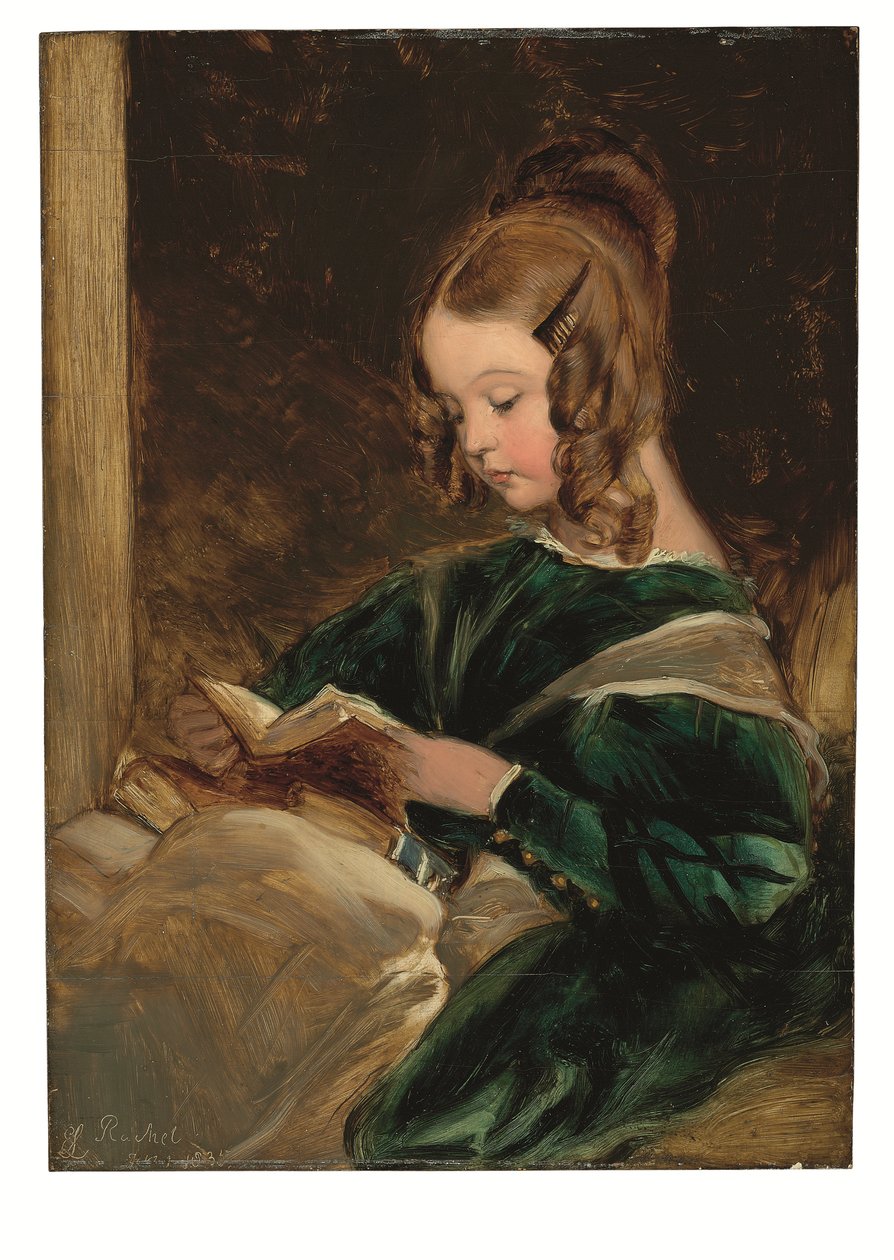 Studie van Rachel (Lady Rachel Russell) door Edwin Landseer