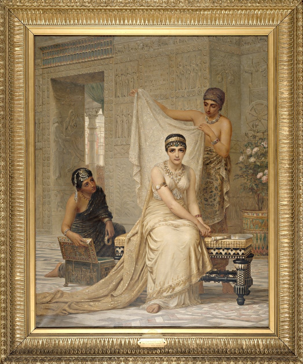 Queen Esther door Edwin Long