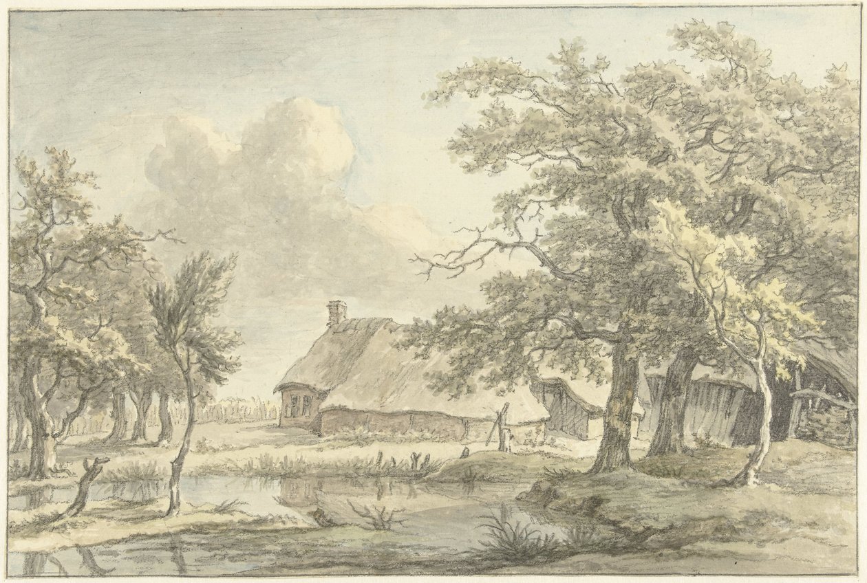Boerderij te Eext door Egbert van Drielst