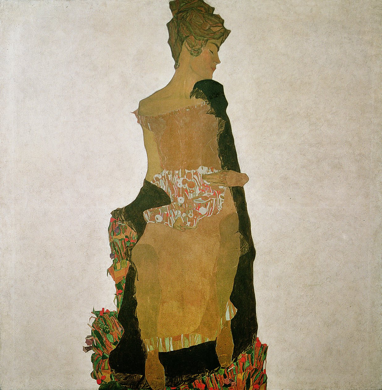 Gerti Schiele, 1909 door Egon Schiele