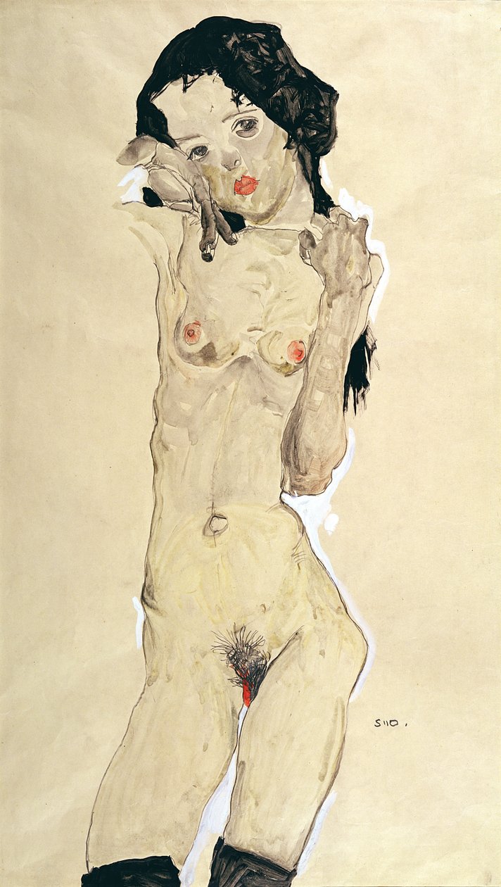 Naakt door Egon Schiele