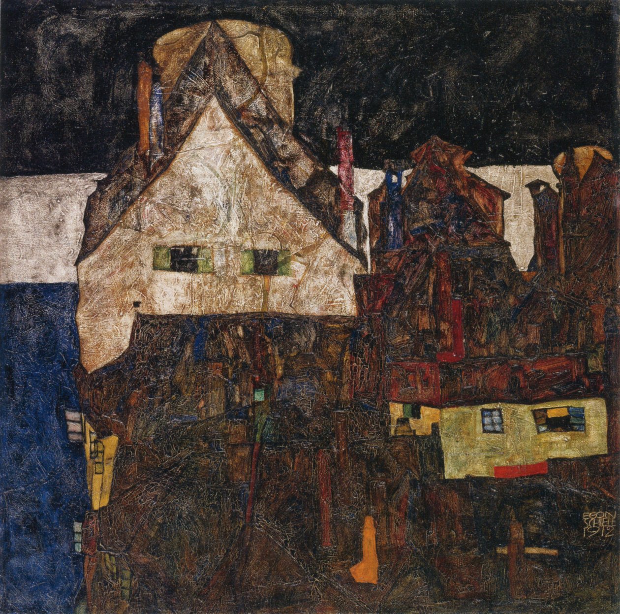Dode stad door Egon Schiele