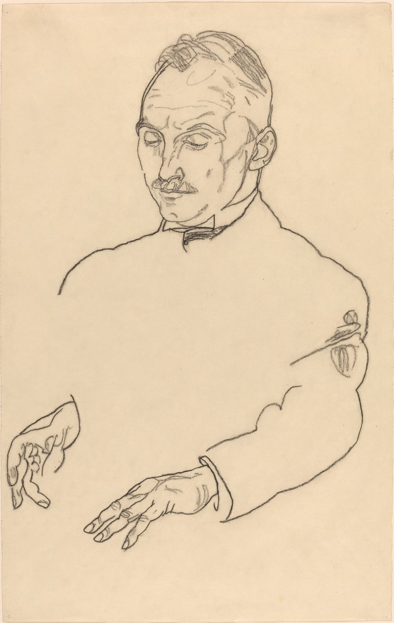 Dr. Koller door Egon Schiele