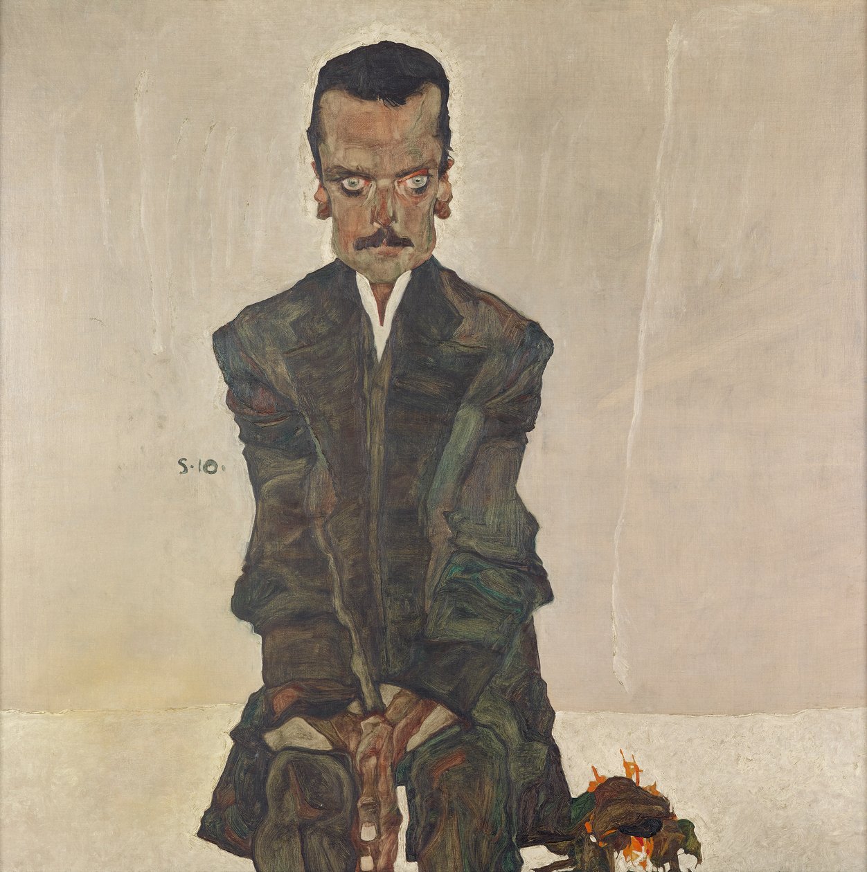 Eduard Kosmack door Egon Schiele