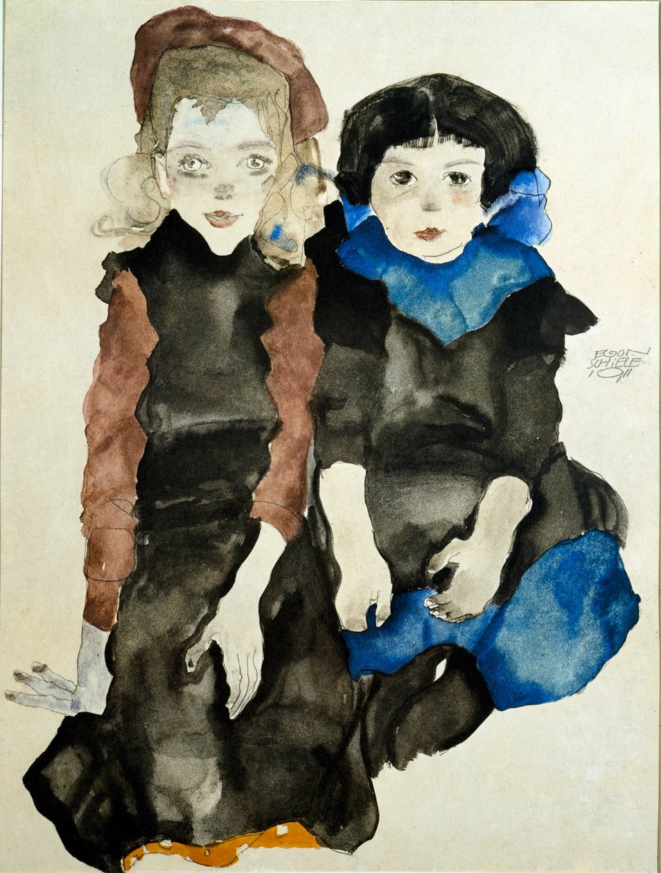 Kinderen door Egon Schiele