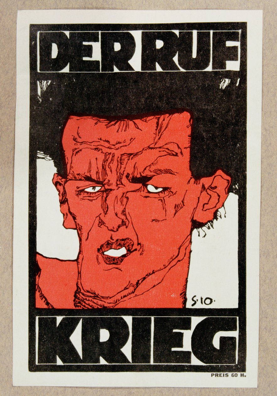 Cover (met een zelfportret van ... door Egon Schiele