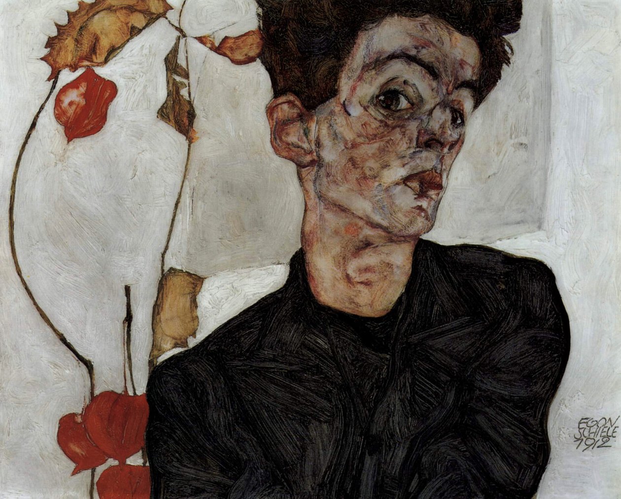 Onbekend beeld door Egon Schiele