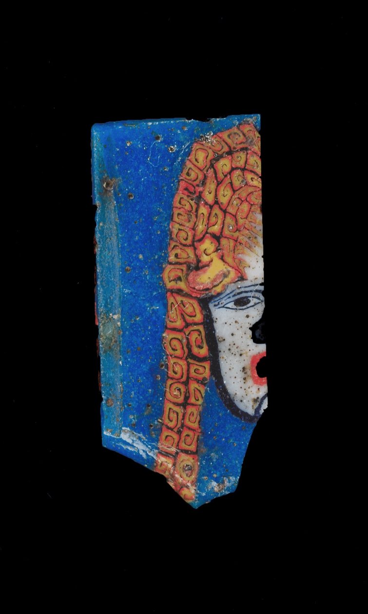 Gesmolten mozaïekplaat, Ptolemeïsche periode tot Romeinse periode door Egyptian