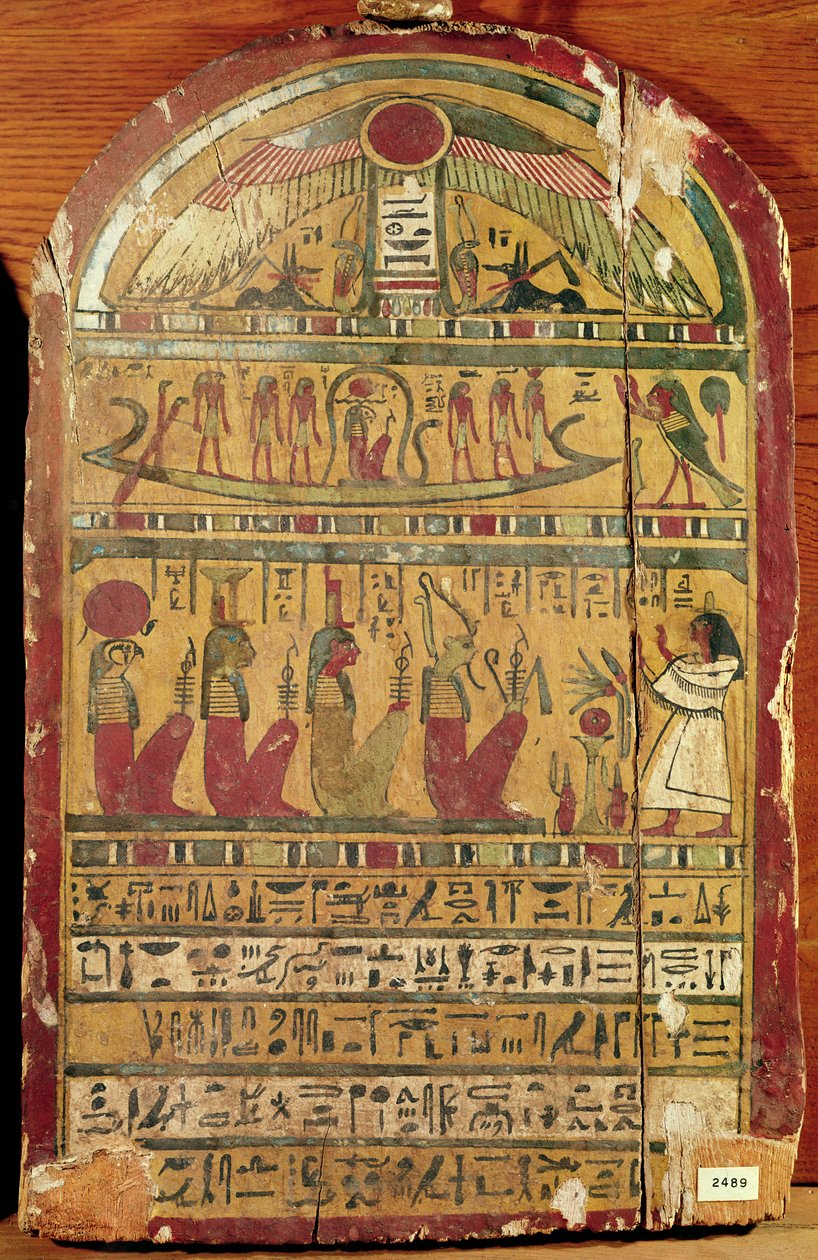 Stele door Egyptian