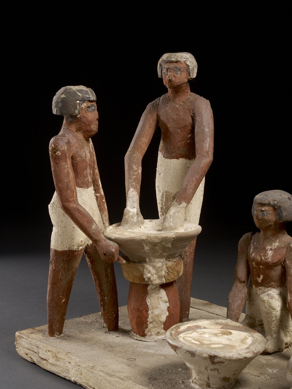 Model brouwerij door Egyptian 12th Dynasty
