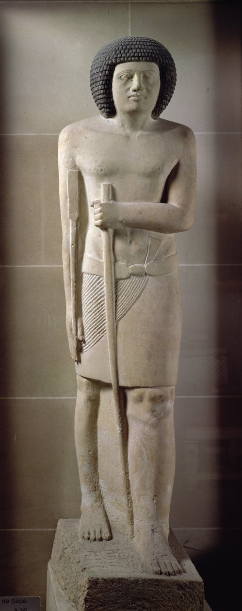 Standbeeld van Sepa door Egyptian 3rd Dynasty