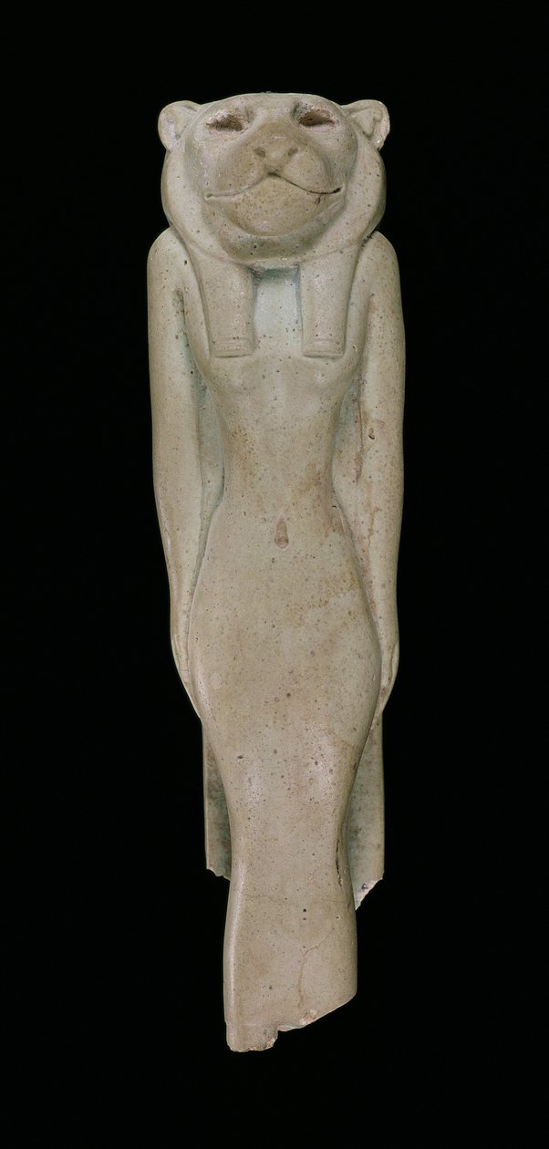 Godin Sakhmet door Egyptian 18th Dynasty