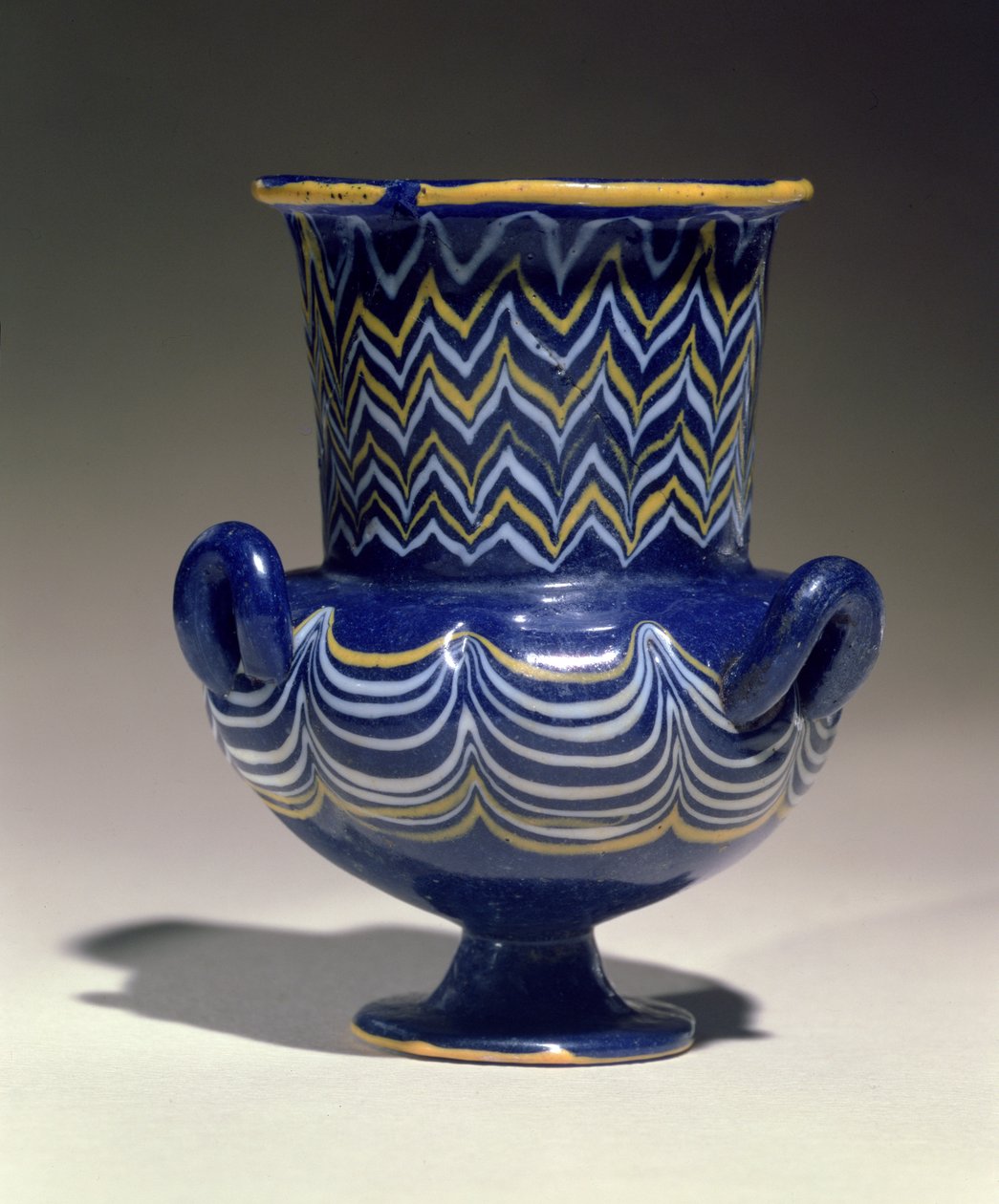 Krateriskos, uit Saqqara, Nieuwe Koninkrijk door Egyptian 18th Dynasty