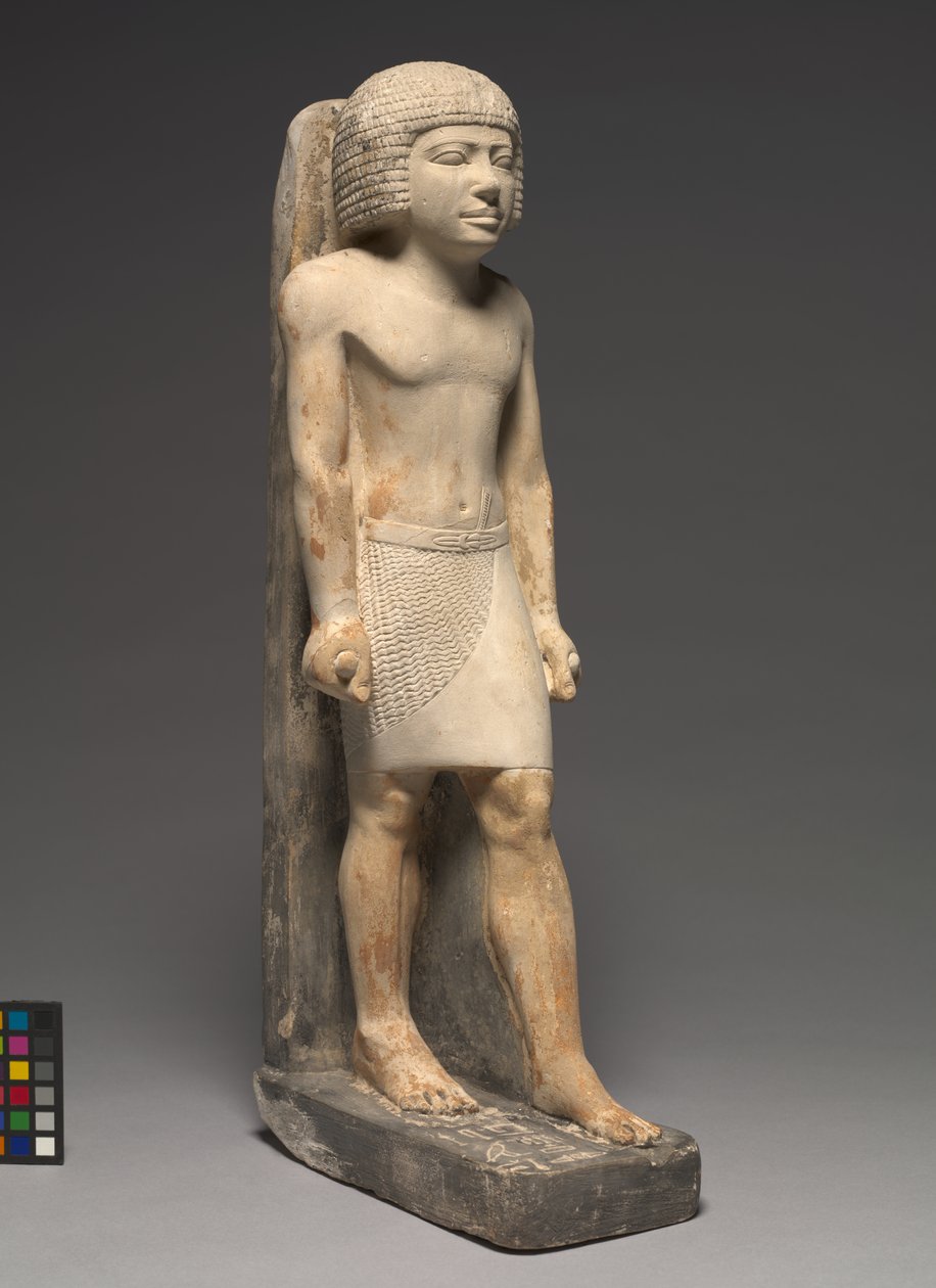 Beeld van Minnefer, ca. 2377-2311 v.Chr. door Egyptian 5th Dynasty