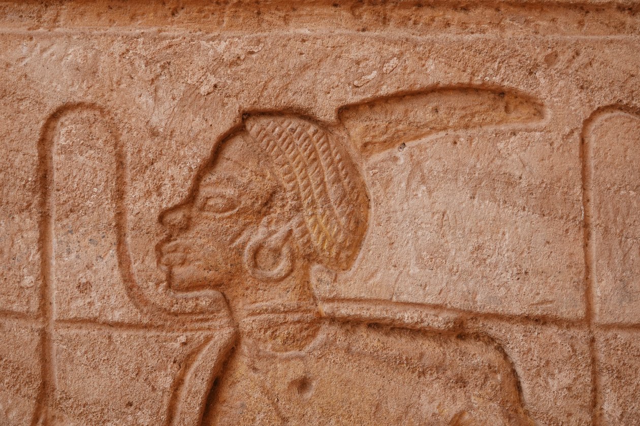 De grote tempel van Abu Simbel door Egyptian Egyptian