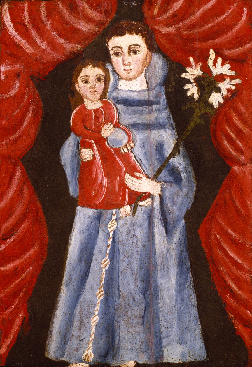 Sint Antonius van Padua door Eighteenth Century Novice