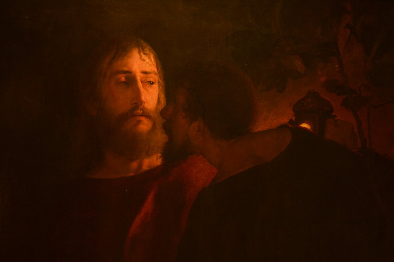 Judas Iskariot door Hjalmer Eilif Emanuel Peterssen