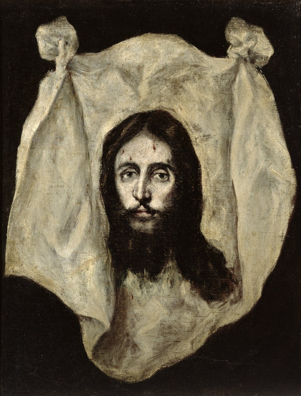 Gezicht van Christus door El Greco