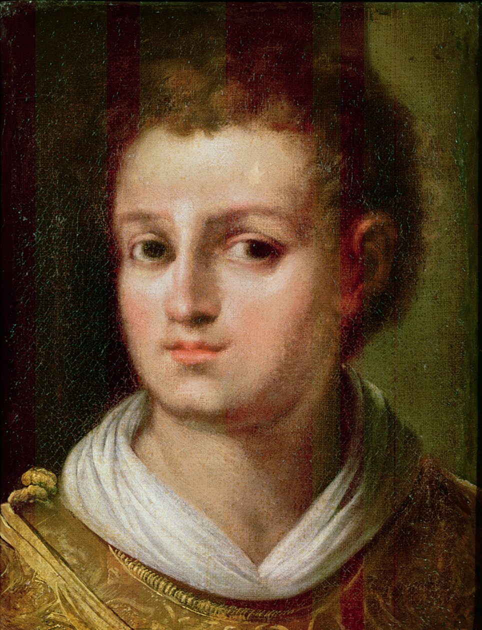 Zelfportret als Sint Stefanus door El Greco