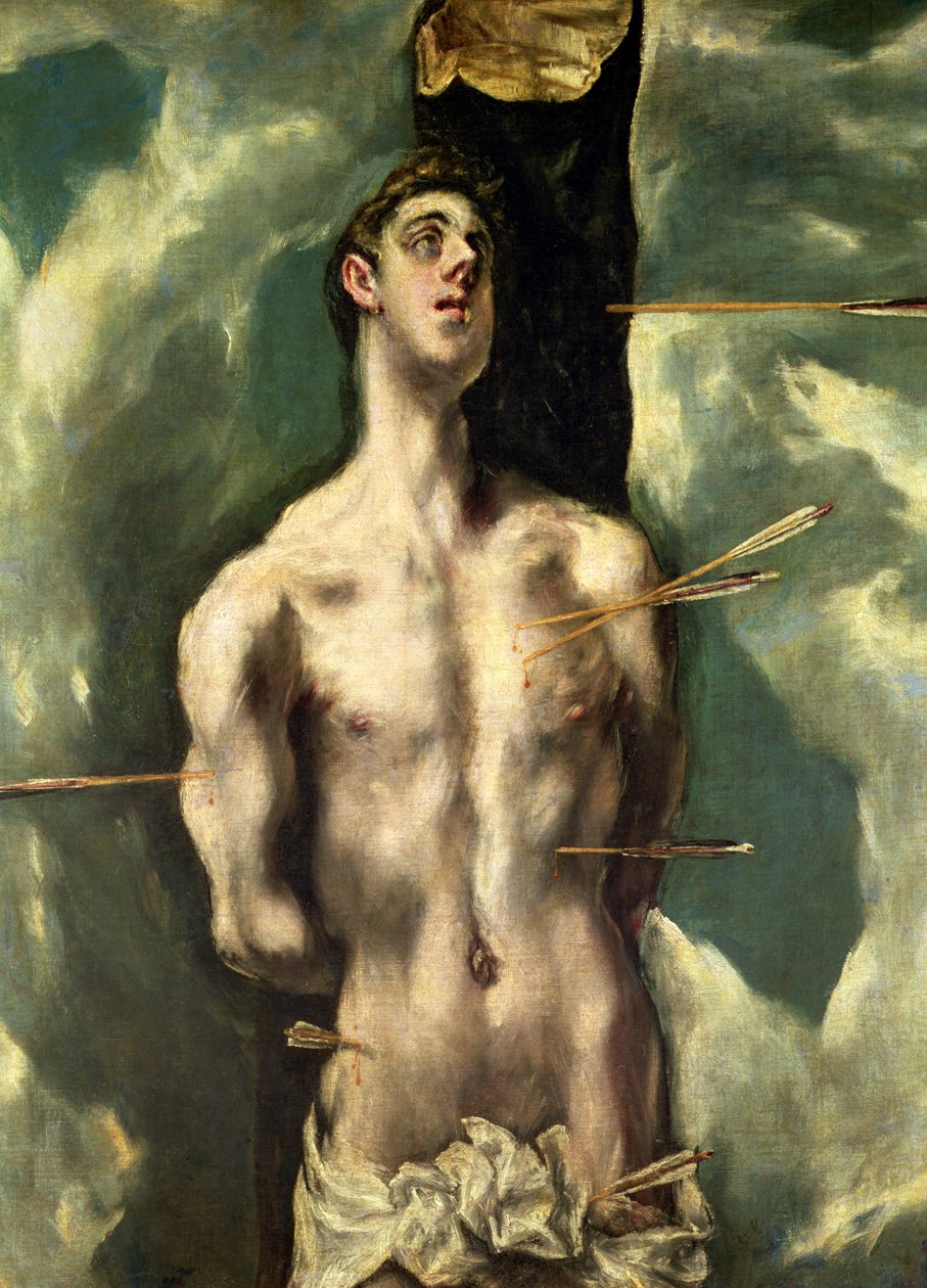 St. Sebastian, ca. 1600-25 door El Greco