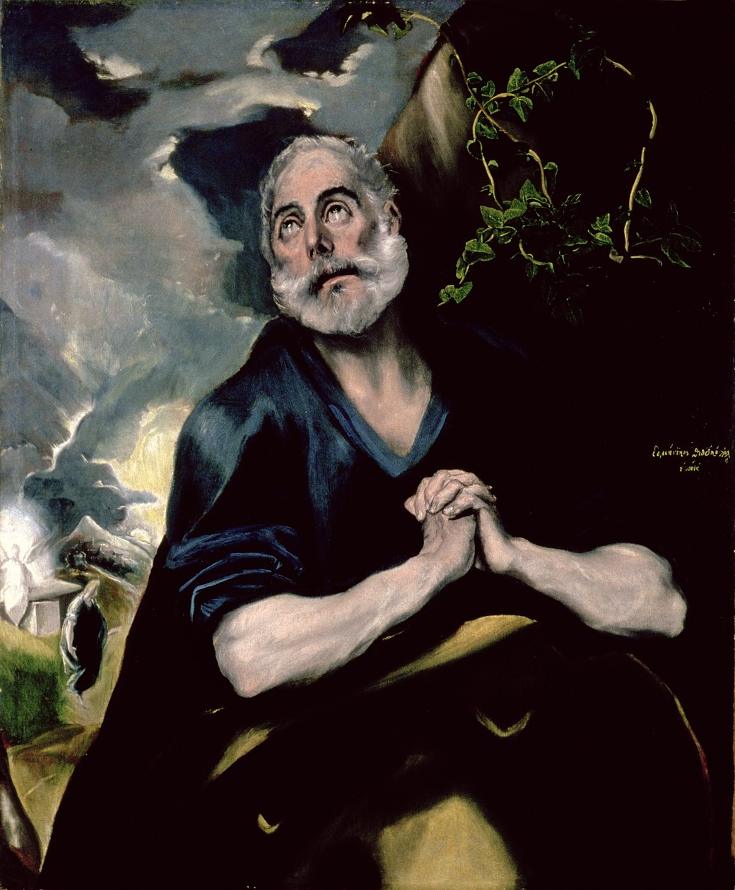 De tranen van St. Peter door El Greco