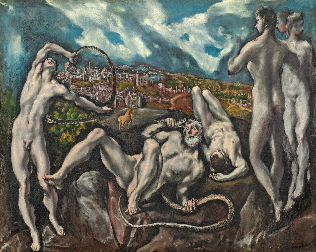 Laocoon, ca. 1610-14 door El Greco