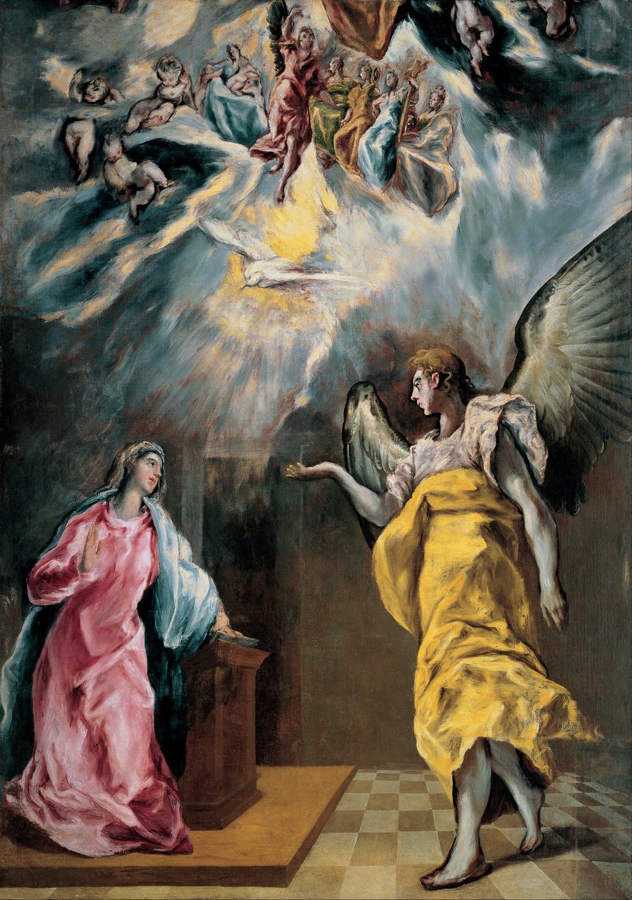 Annunciatie door El Greco