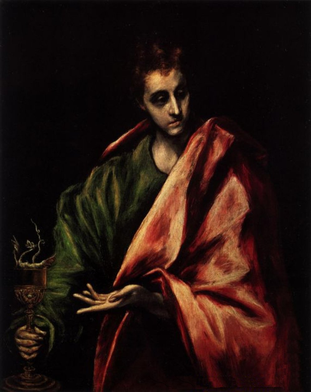 Johannes de Evangelist door El Greco