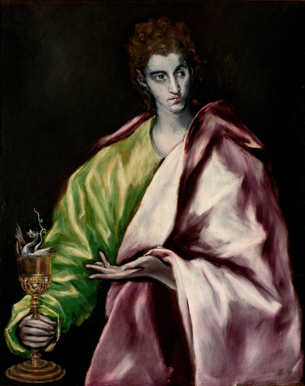 Sint Johannes de Evangelist door El Greco