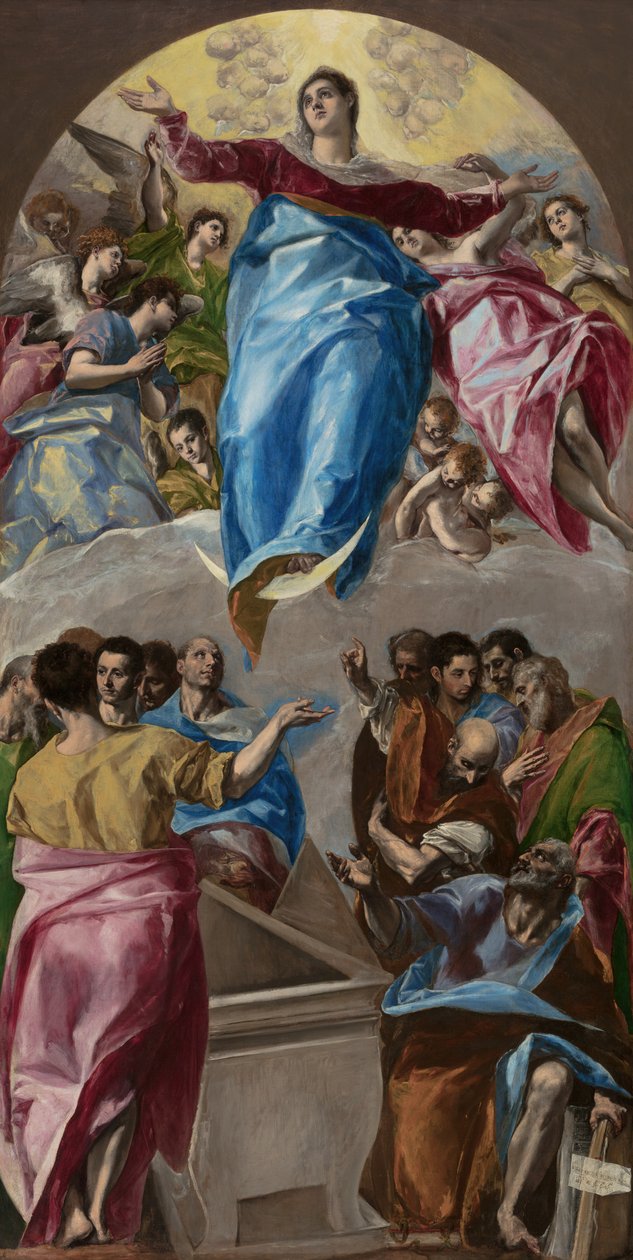 De tenhemelopneming van de Maagd door El Greco