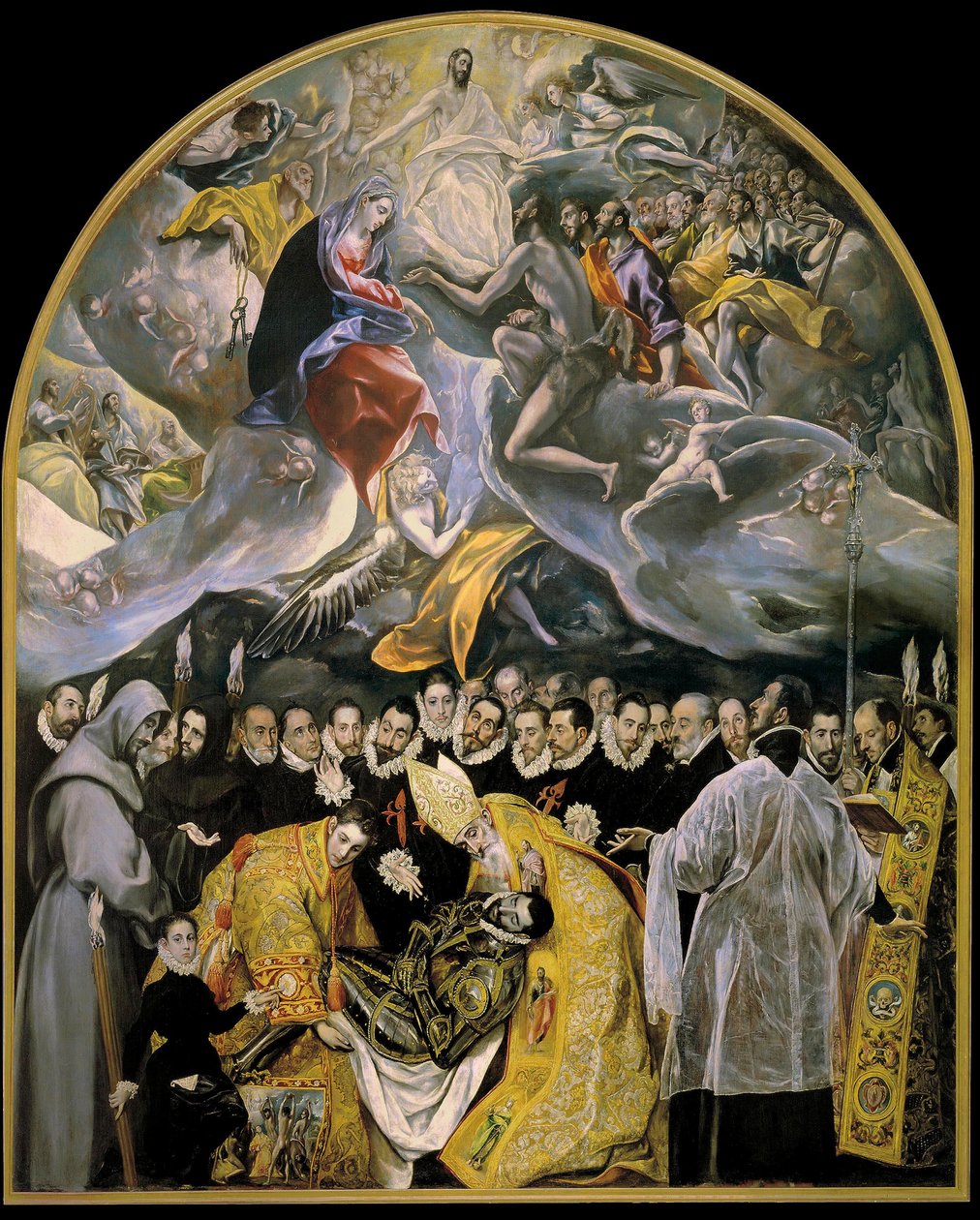 De Begrafenis van de Graaf van Orgaz door El Greco